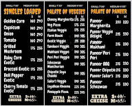 RV Pizzas menu 2