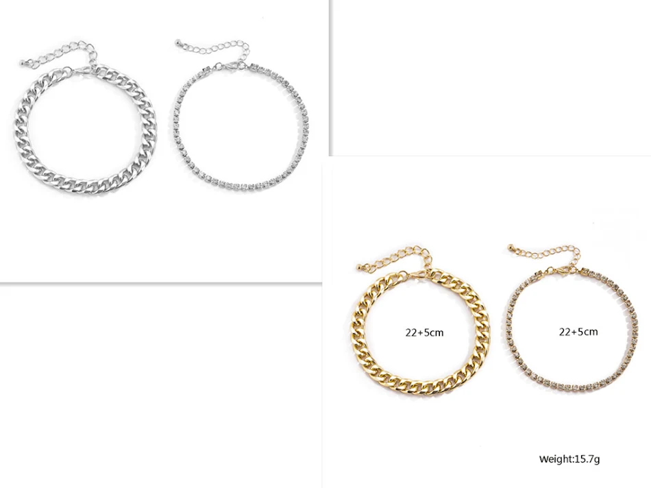 Gepersonaliseerde, overdreven klauwketting-booranboerset. Een unieke en opvallende accessoire voor een stijlvolle en zelfverzekerde look.