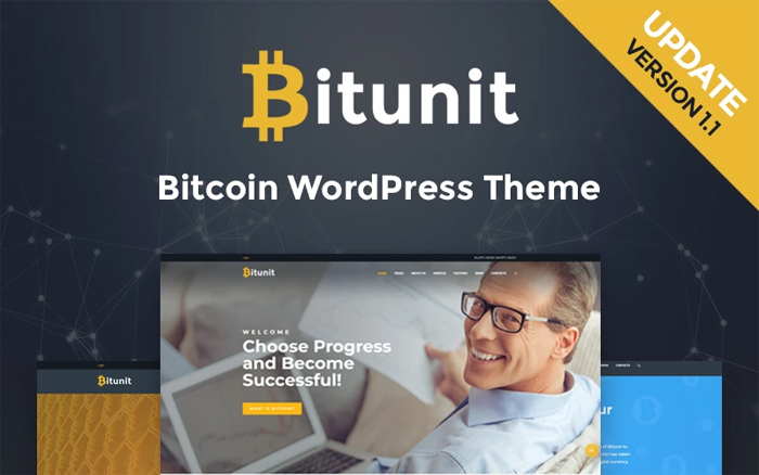 Bitunit - Tema WordPress de Criptomoeda Bitcoin