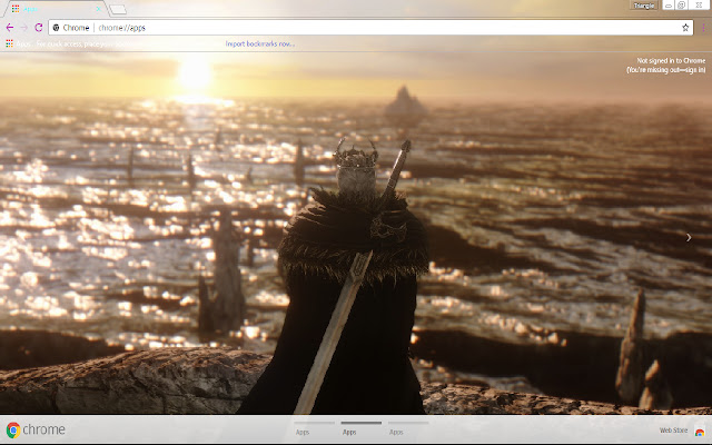 Dark Souls 1366x768 chrome extension