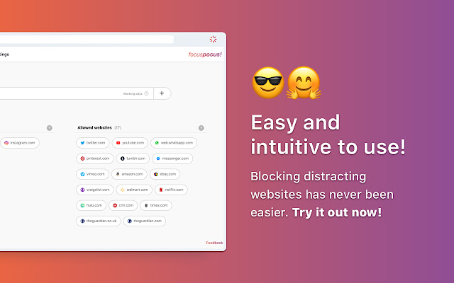 focuspocus: Productivity & Site Blocker