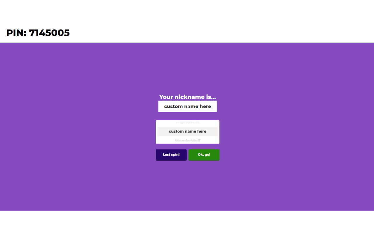 Kahoot Name Bypasser Preview image 1