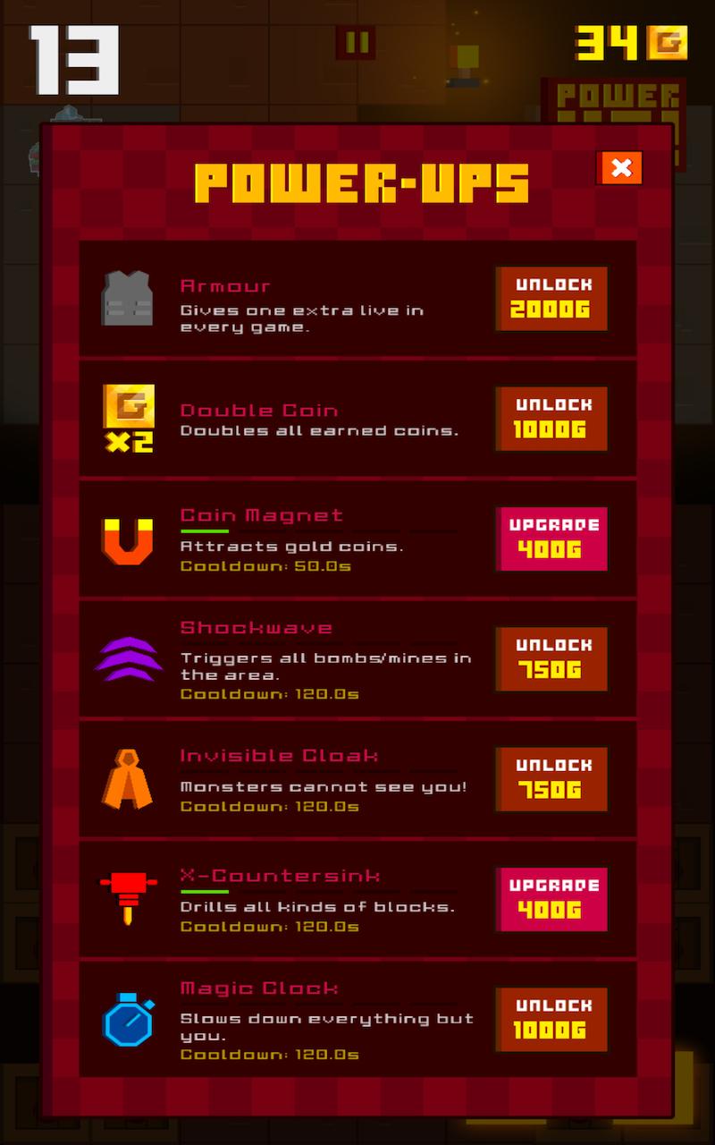 Mine Blitz Screen 2