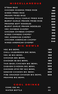 Big Bowl Chinese menu 6