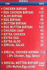 Sm Royal Arsalan Biriyani Corner menu 3