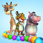 Cover Image of Herunterladen Marble Wild Friends - Shoot & Blast Marbles 1.24 APK