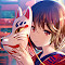 Item logo image for Anime ART | Pretty girl in the cat's mask