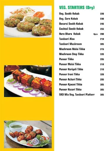 Sardarji Ka Dhaba Pure Veg menu 