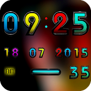 A-ART Digital Clock Widget