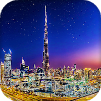 Dubai Night Live Wallpaper Backgrounds HD