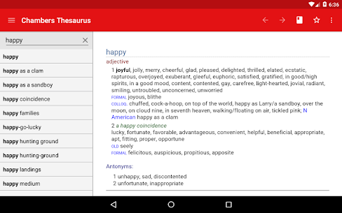 Chambers Thesaurus [Paid] 8