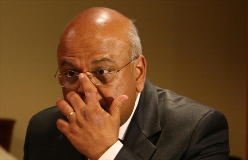 Finance minister Pravin Gordhan. File photo.