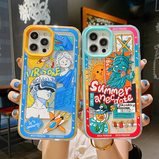 Title 1, Cartoon Portrait Doodle Mobile Phone Case. Get ...