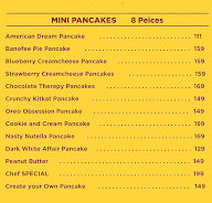 American Pancake menu 1