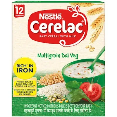 Nestle Cerelac Multi Dal Veg 300 Gm