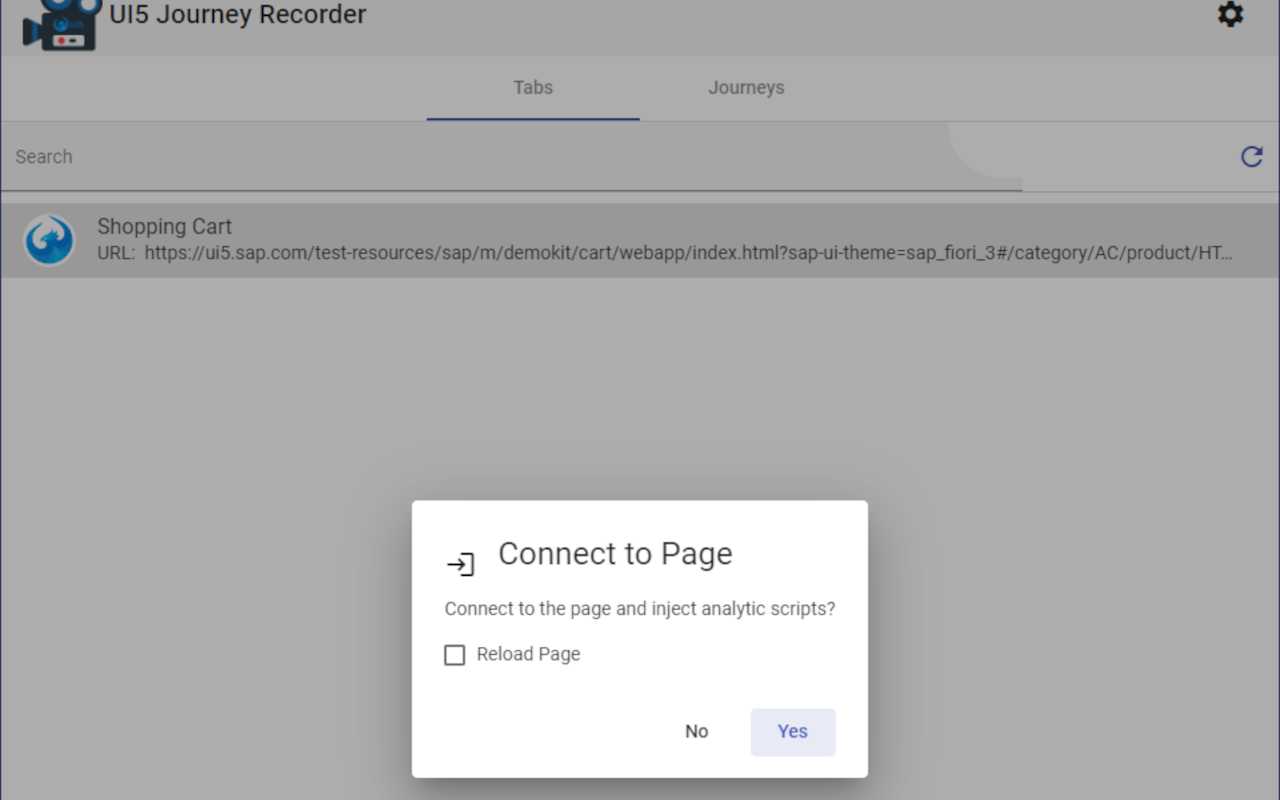 UI5 Journey Recorder Preview image 4