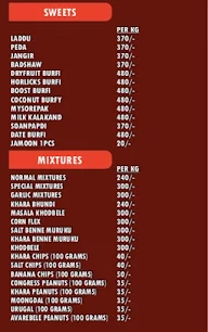 Cake Paradise menu 2