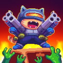 Cat Gunner Super Zombie Shoot Game