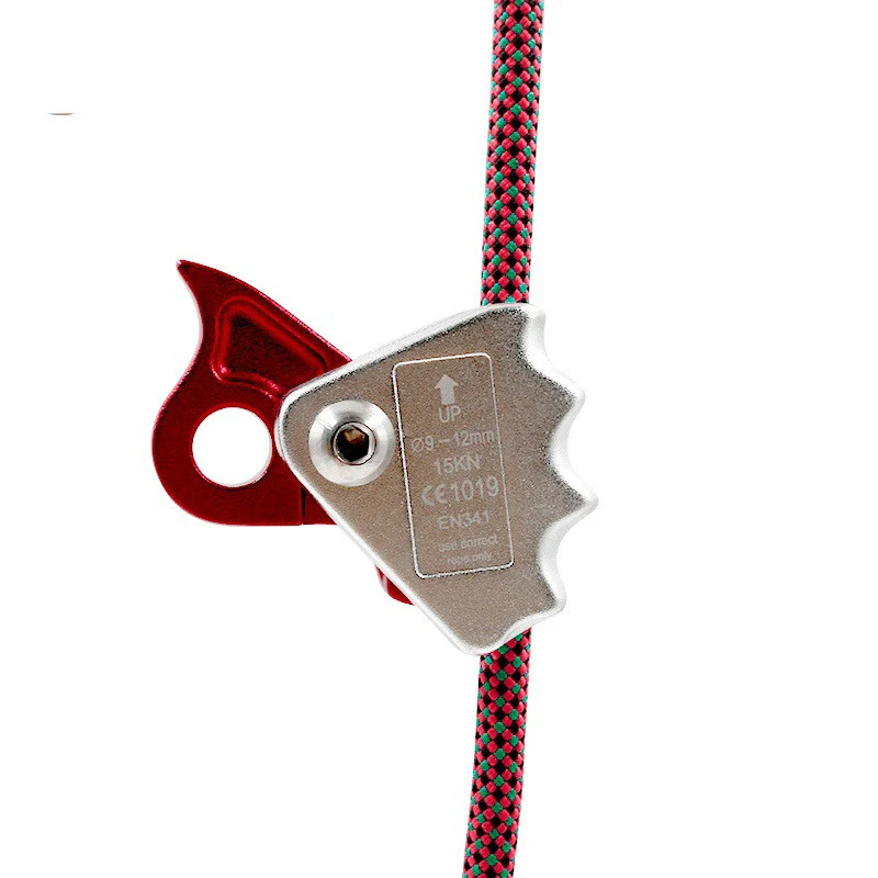 Anti-chute d'alpinisme extérieur Hand-controlled Self-locking, sécurité renforcée et contrôle total en hauteur.