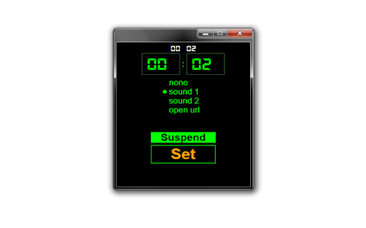 Simple Alarm (suspend mode)