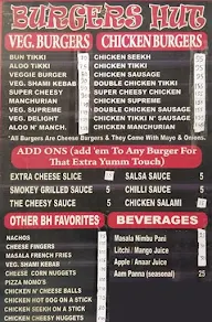 Burgers Hut menu 6