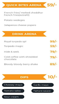 Torpedo Food Factory menu 3