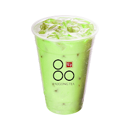 Iced Honeydew Milk Tea