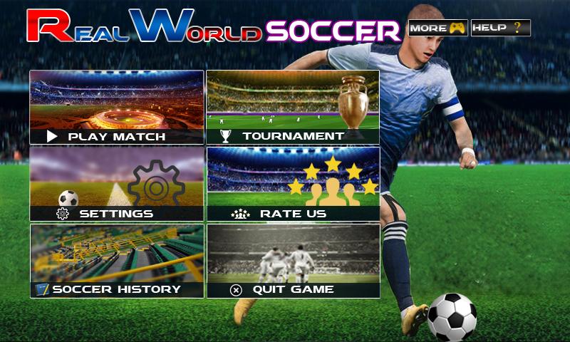 Real World Soccer Screen 3
