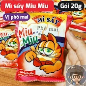 [Bán Lẻ 1 Gói] Mì Tôm Trẻ Em Miu Miu Gói 20G