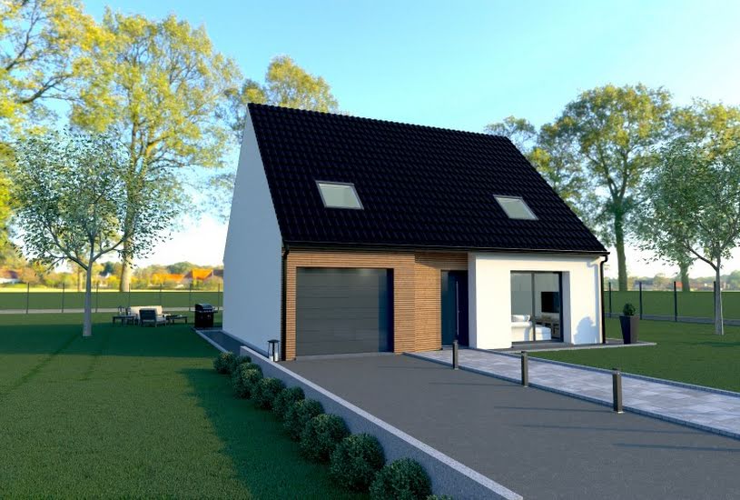  Vente Terrain + Maison - Terrain : 600m² - Maison : 100m² à Faumont (59310) 