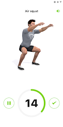 PTPV - Personal Trainer mobile display view screenshot