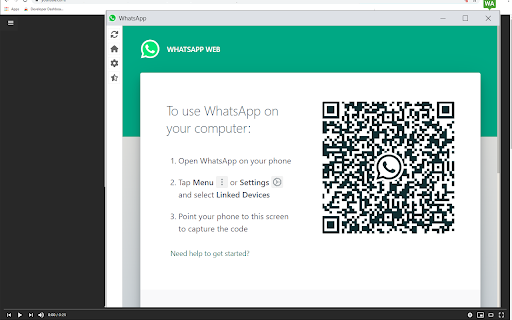 Web Messenger עבור WhatsApp