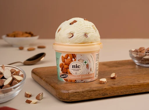 Roasted Almond Sugarless Ice Cream 100ml(lite)