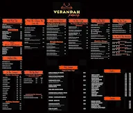 Verandah - A Book Cafe menu 1