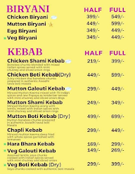 Badmaash Kebabi menu 2