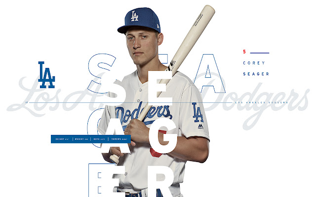 Corey Seager Themes & New Tab