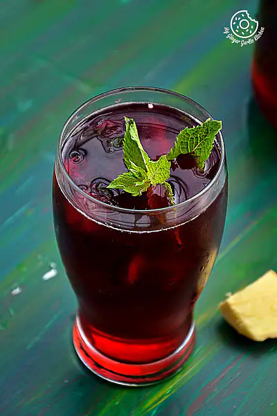 Blueberry Iced Tea