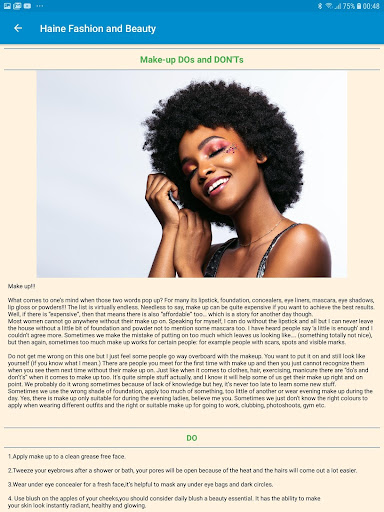 Haines Fashion  Beauty Tips