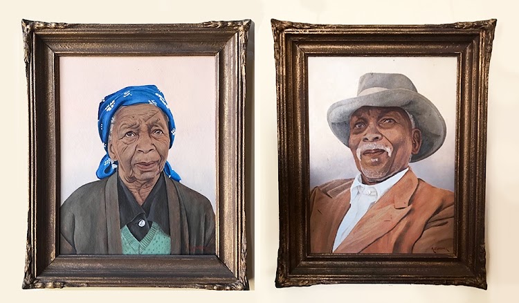 Mieta’s people: her great-grandmother Vytjie, maestro of milktart, and ntate moholo Mokhoaladi Jakob Phukwile, the grand old man of the werf.