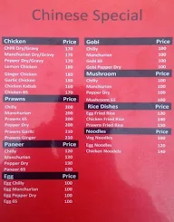 Malabar Foodies menu 1