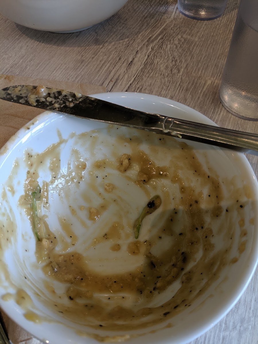 Biscuits and Gravy were so good that i could have licked the bowl