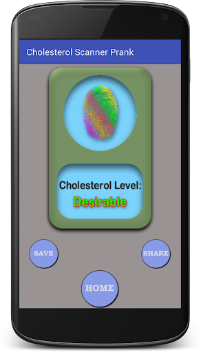 Blood Cholesterol Scan Prank