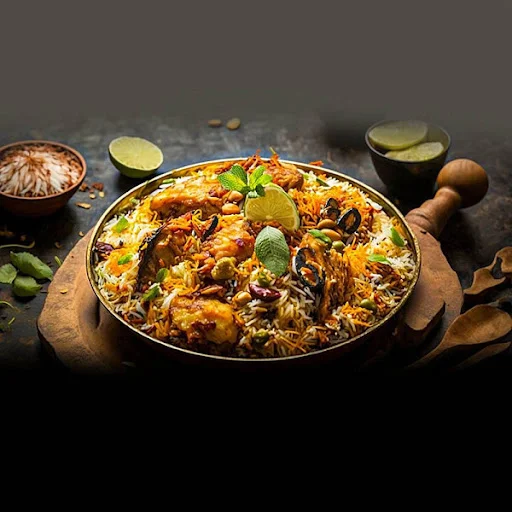 Lahori Chargha Chicken Biryani
