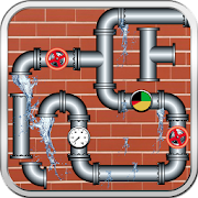 water flow pipe  Icon