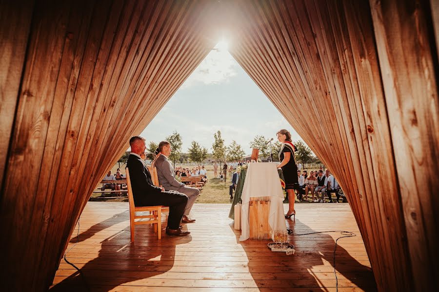 Huwelijksfotograaf Gergely Csigo (csiger). Foto van 7 september 2022