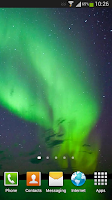 Aurora Borealis Live Wallpaper Screenshot