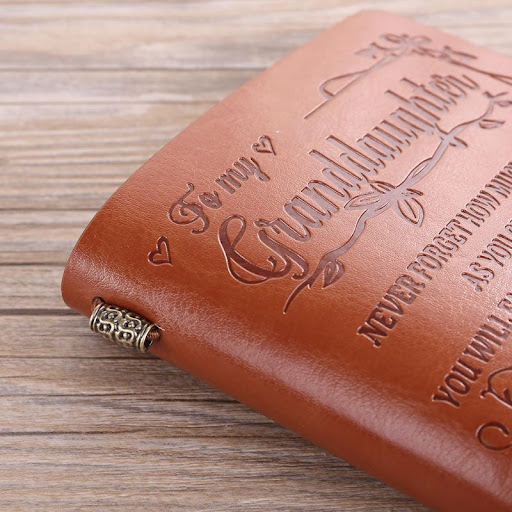 Title 1, Leather Hand Ledger Business Notebook. Capture ...