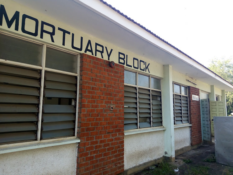 A section of the old Msambweni sub-county mortuary in Kwale.