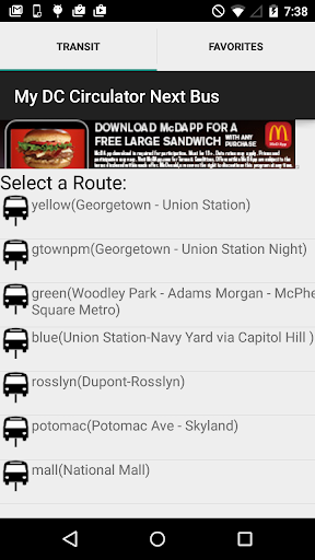 免費下載交通運輸APP|My DC Next Bus app開箱文|APP開箱王