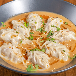 JHOL mattar Paneer momo (peas & cottage cheese )